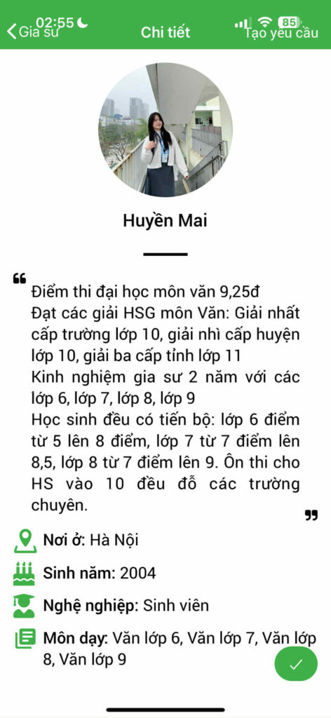 Gia sư Văn cấp 2 hình 11