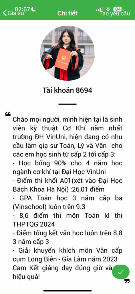 Gia sư Văn cấp 2 hình 14