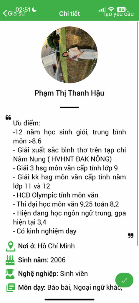 Gia sư Văn cấp 2 hình 2
