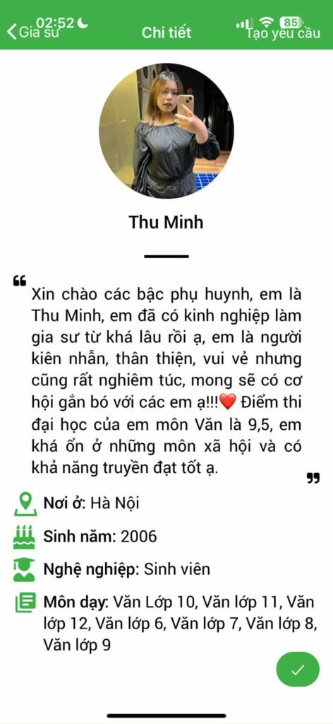 Gia sư Văn cấp 2 hình 3