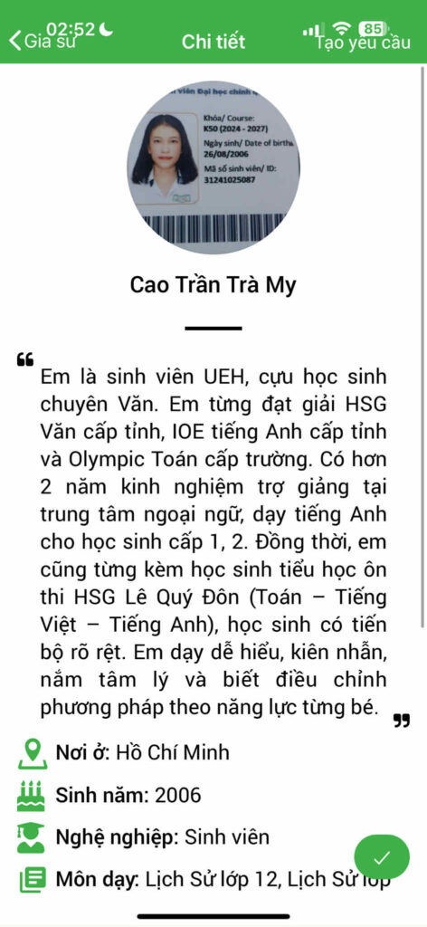Gia sư Văn cấp 2 hình 5