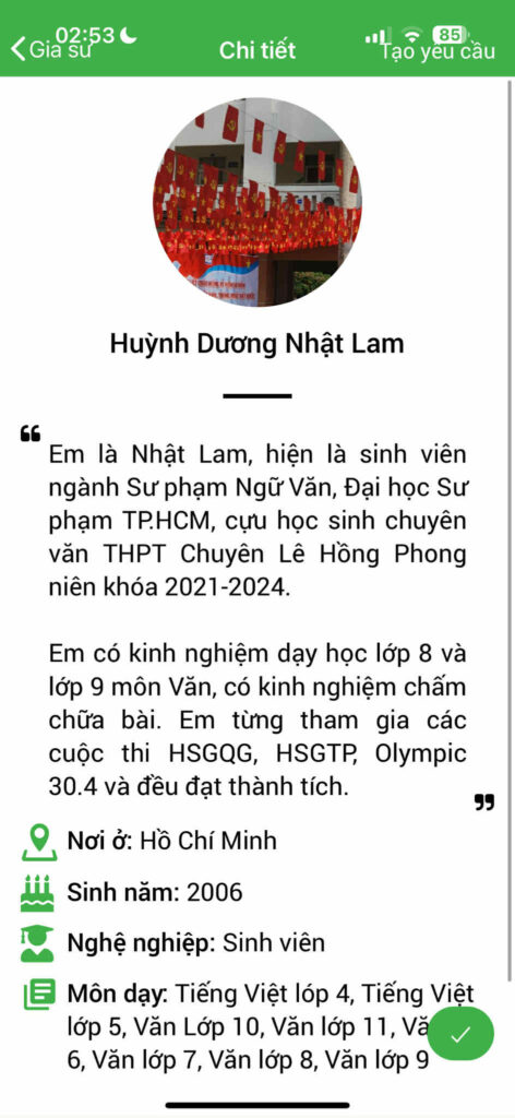 Gia sư Văn cấp 2 hình 8