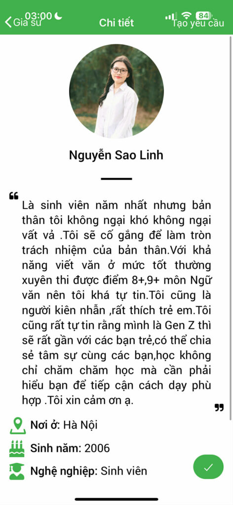 Gia sư Văn cấp 3 hình 1