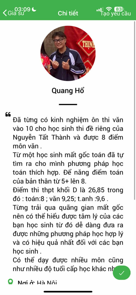 Gia sư Văn cấp 3 hình 19
