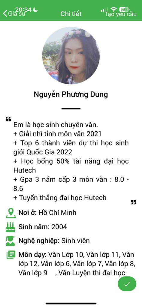 Gia sư Văn cấp 3 hình 22