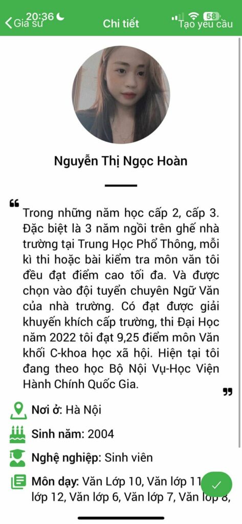 Gia sư Văn cấp 3 hình 26