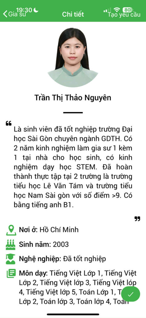 Gia sư tiếng Việt 11