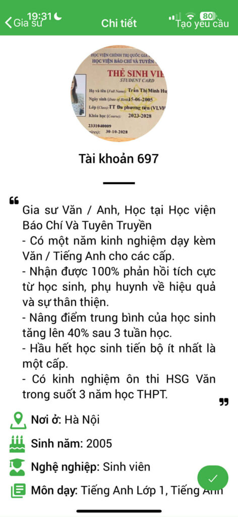 Gia sư tiếng Việt 13
