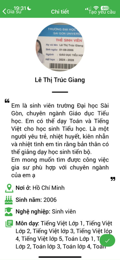 Gia sư tiếng Việt 15