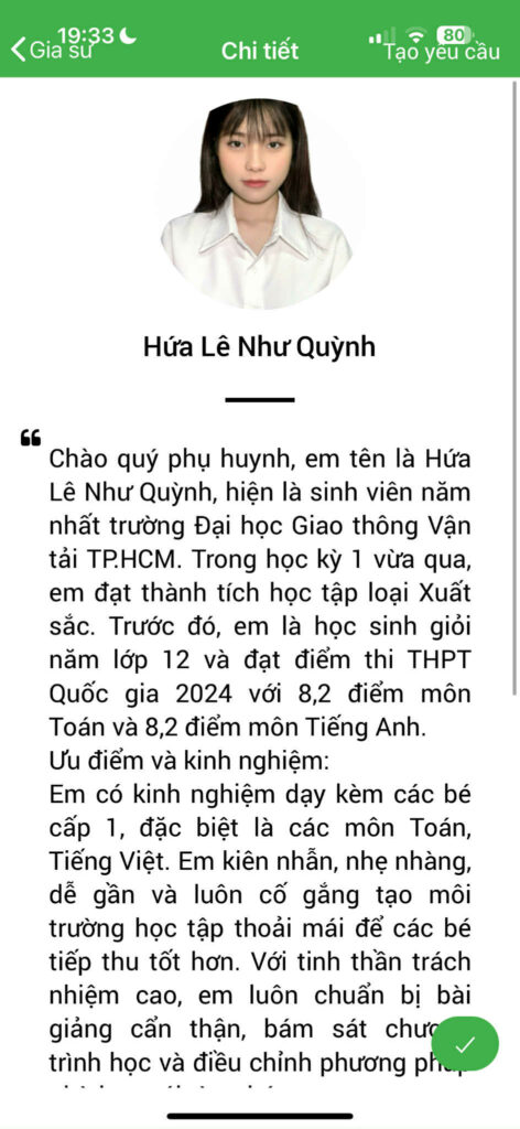 Gia sư tiếng Việt 17