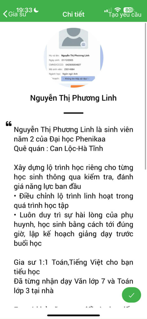 Gia sư tiếng Việt 18
