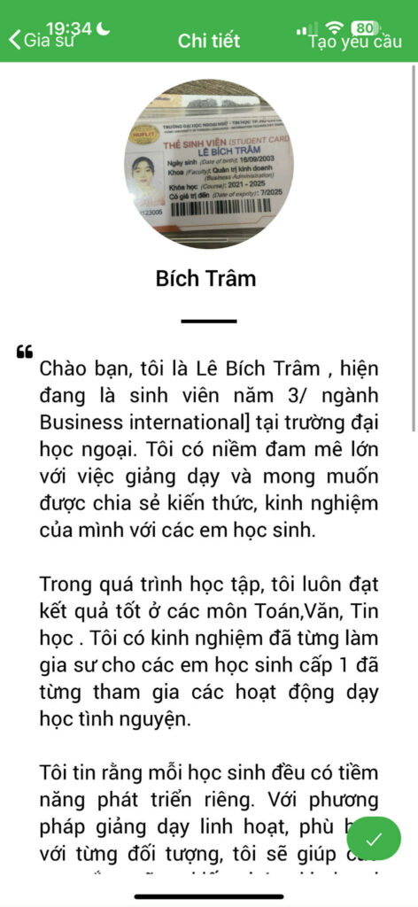 Gia sư tiếng Việt 19