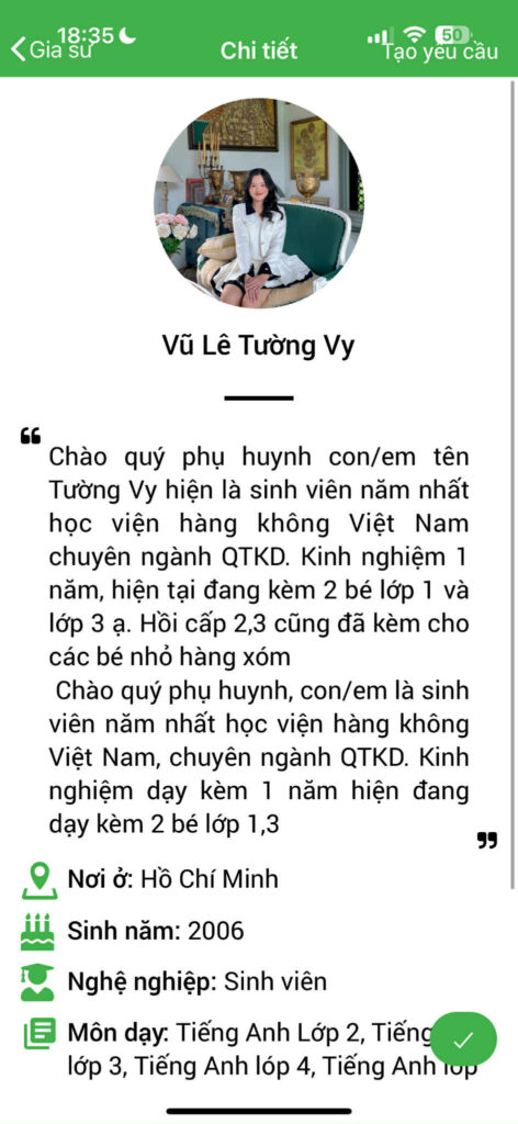 Gia sư tiếng Việt 6