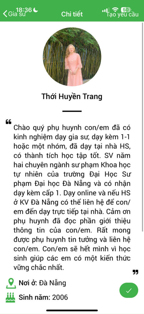 Gia sư tiếng Việt 8