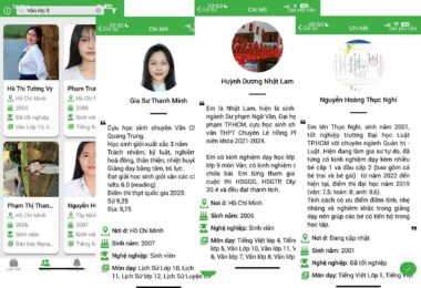 Gia sư môn Văn lớp 9 tại Đà Nẵng